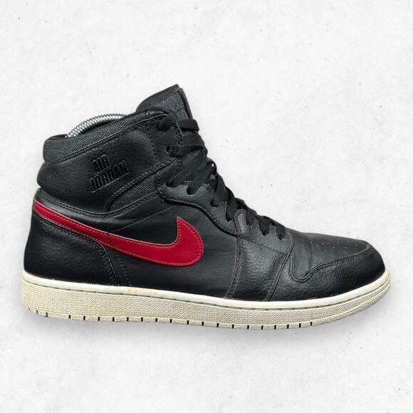 Air Jordan 1 Retro High Rare Air Black Red 332550-012 Men 11.5 Velcro Patches main image 11